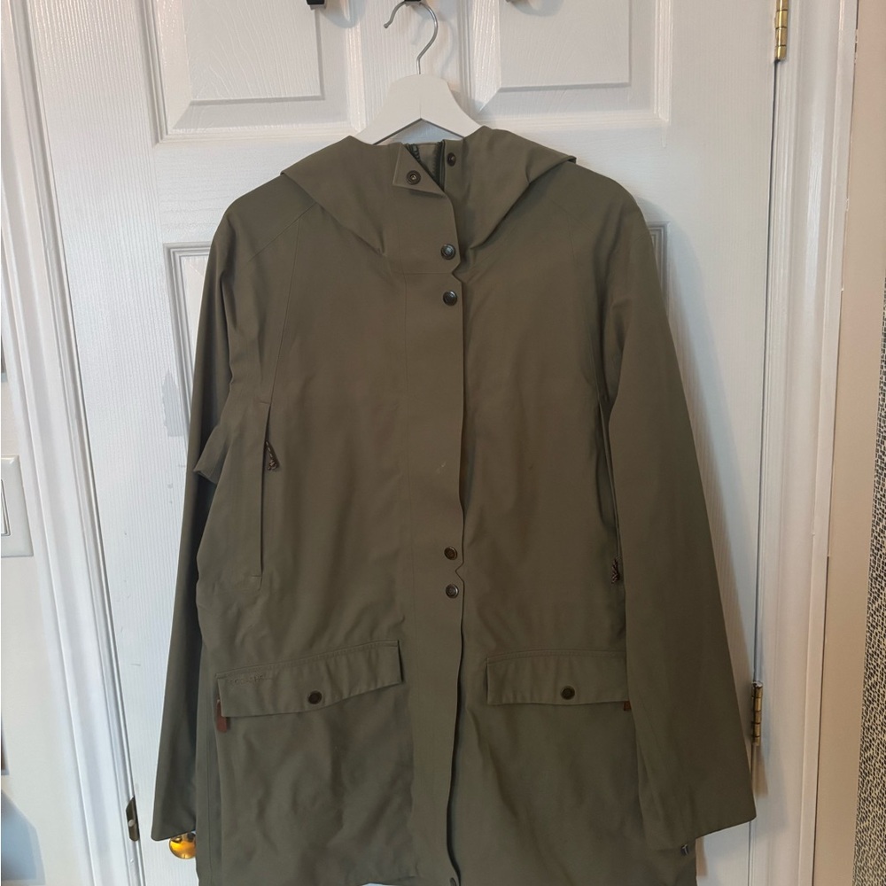 Fjallraven Olive Utility Jacket with Hood